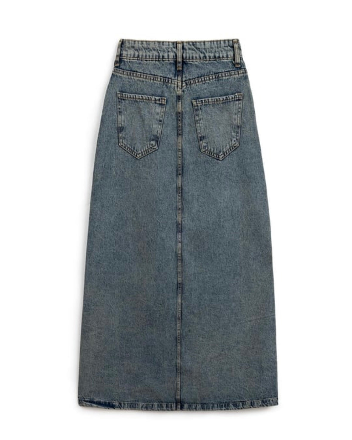 MAXI DENIM SKIRT