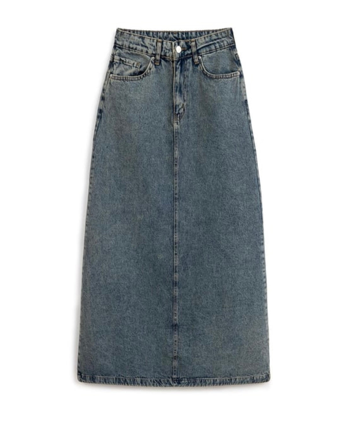 MAXI DENIM SKIRT