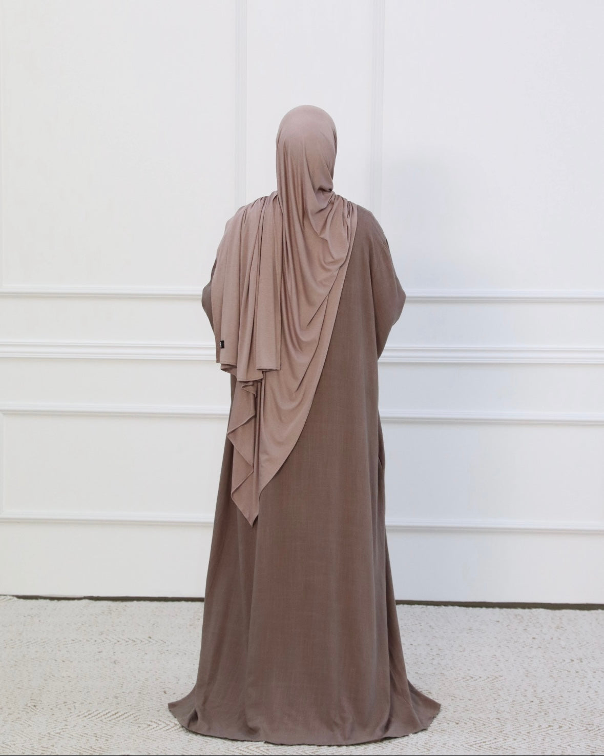 LAYAL LINEN ABAYA SET