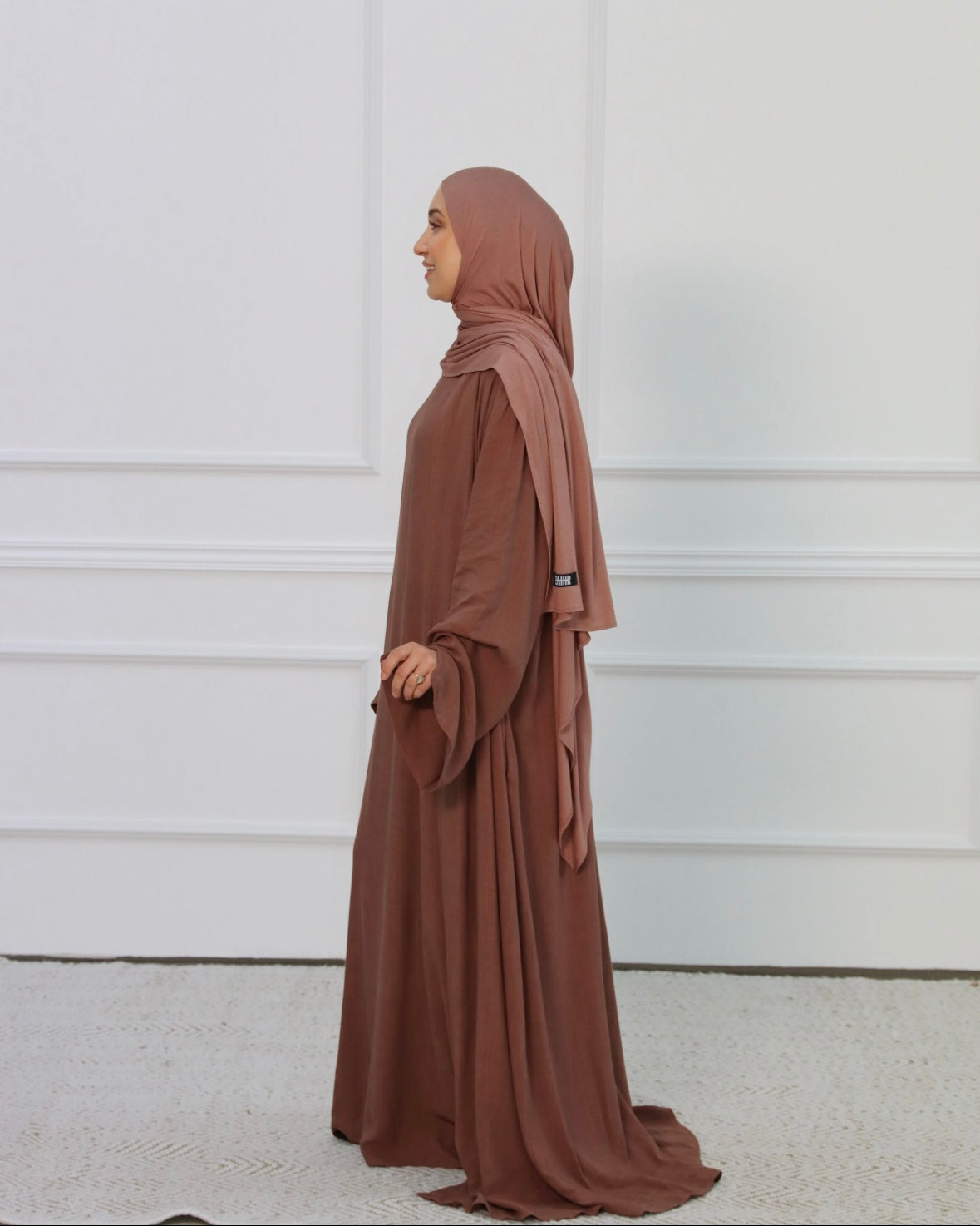 LAYAL LINEN ABAYA SET
