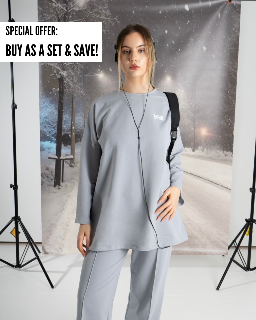 TWO-PIECE SET LILA