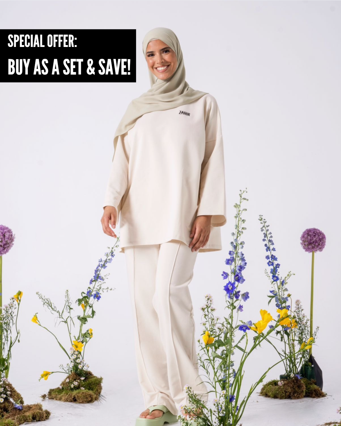 TWO-PIECE SET LILA