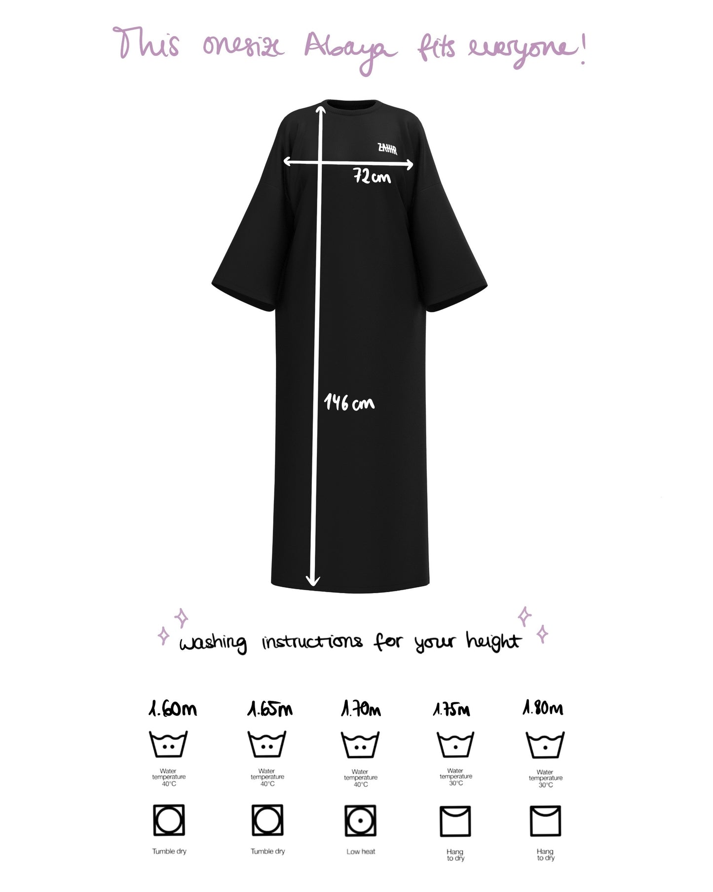 OVERSIZED TEE ABAYA - BEIGE