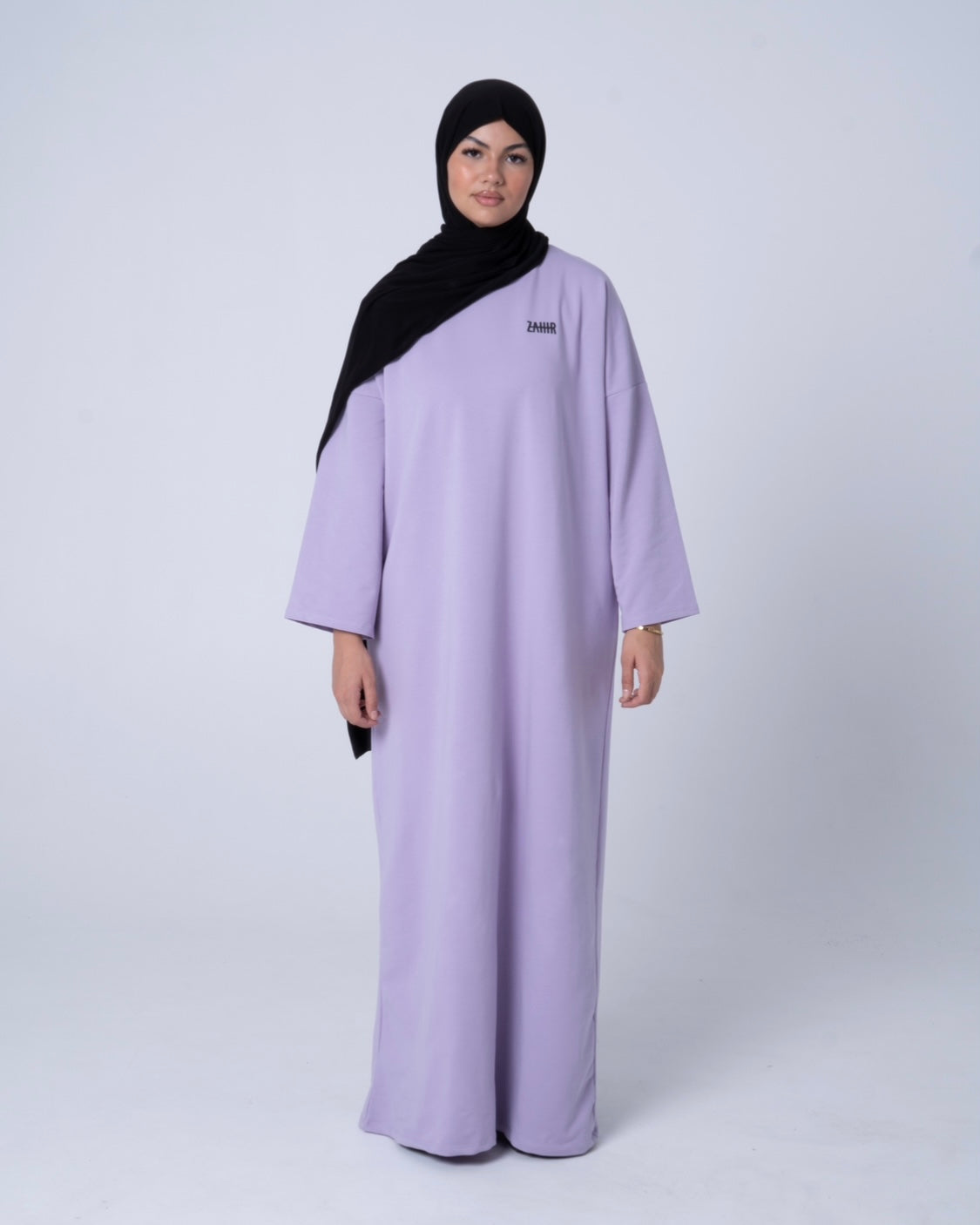 OVERSIZED TEE ABAYA - LILA