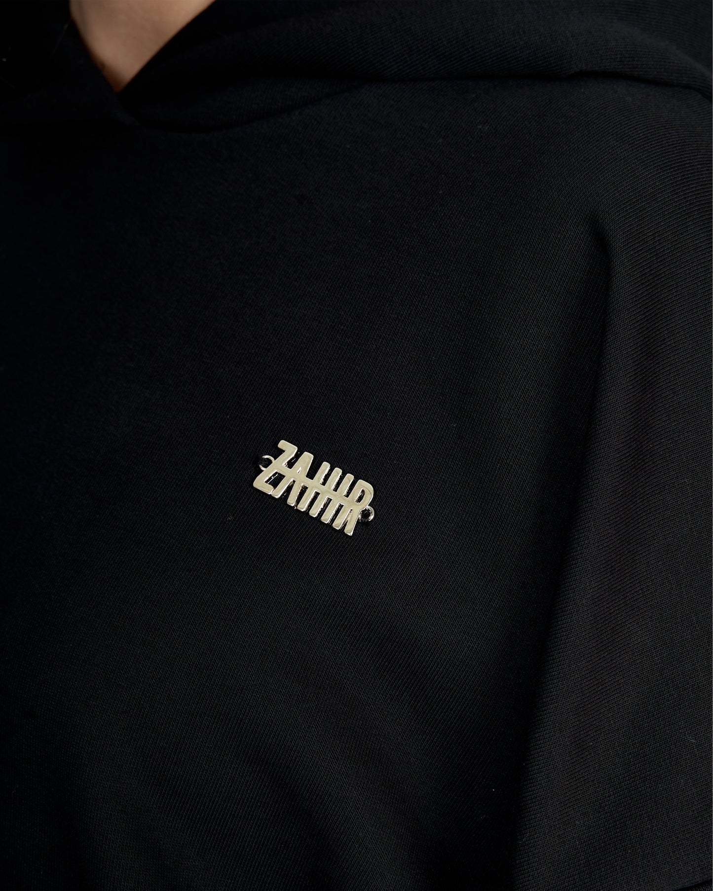 HOODIE RELAXED FIT - BLACK