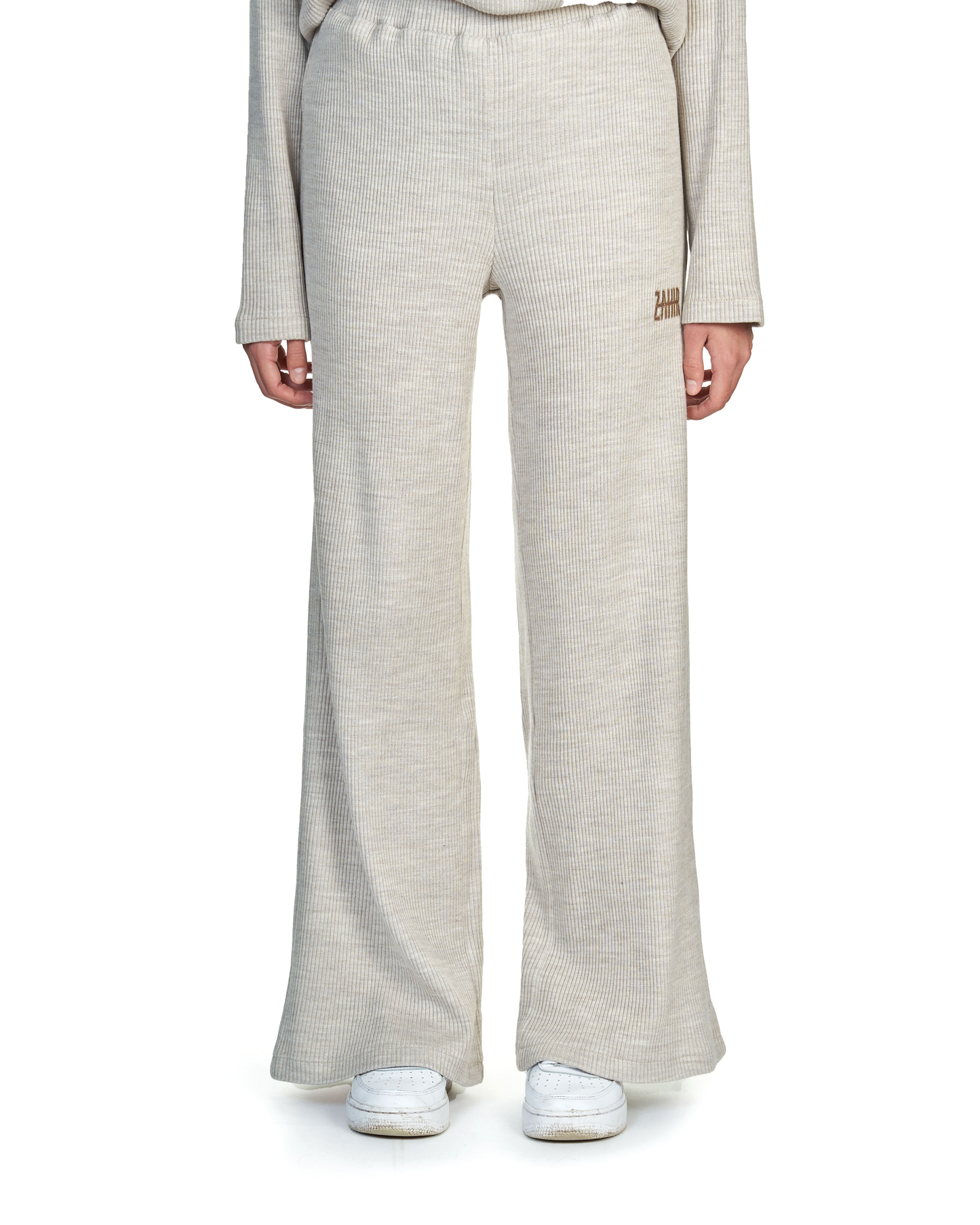 RIBBED PANTS - BEİGE