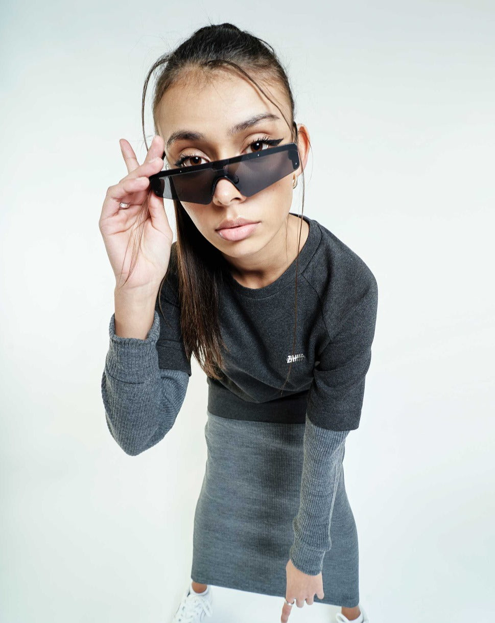 SWEATER RIBBED SLEEVE