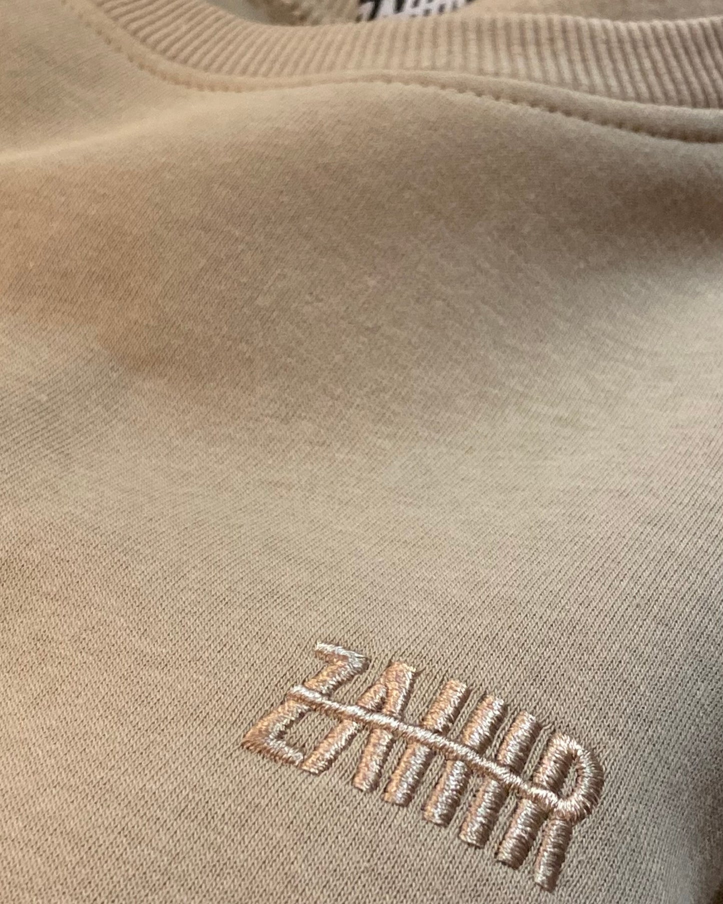 CREWNECK SWEATER - BEIGE