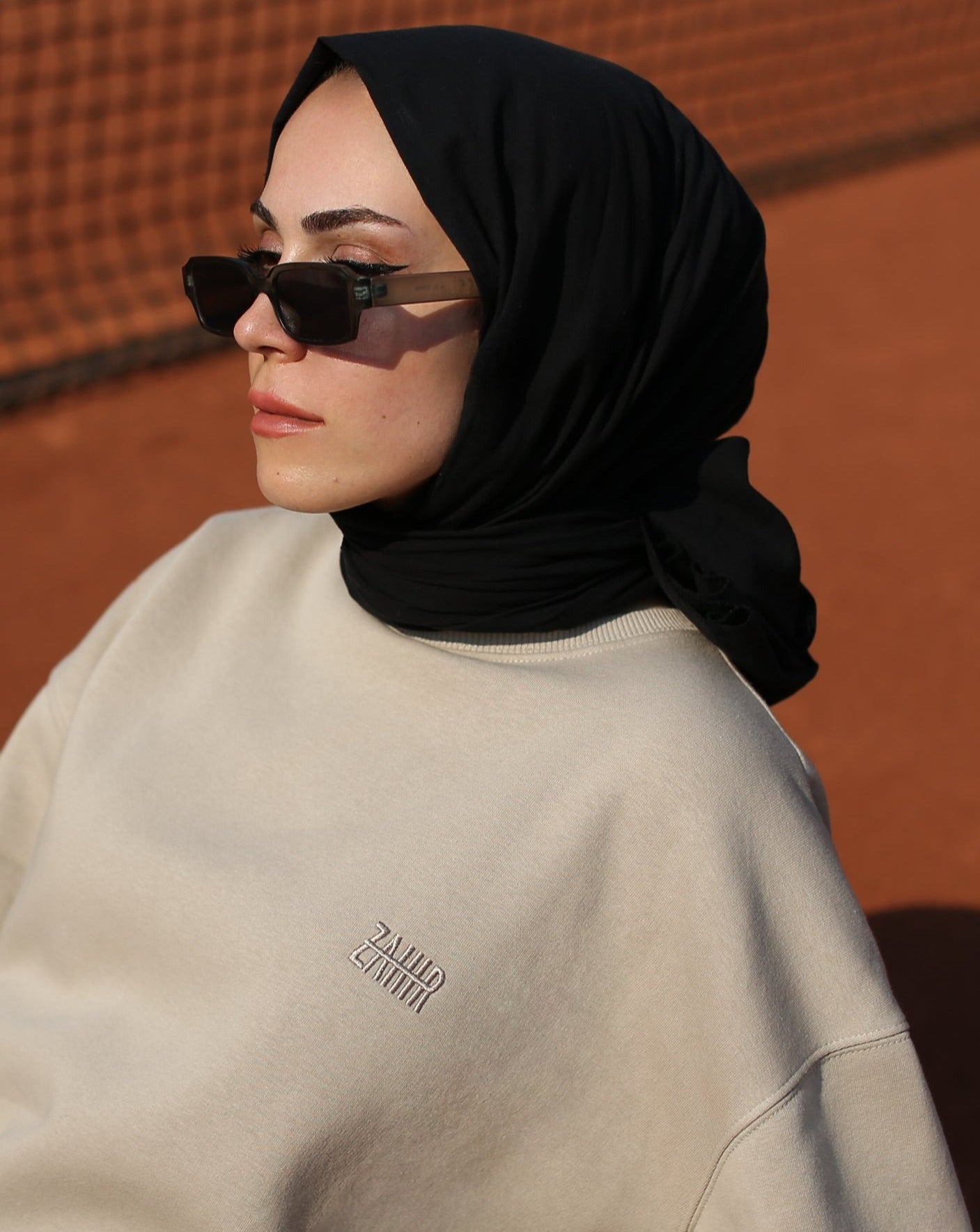 OVERSIZED SWEATER - BEIGE