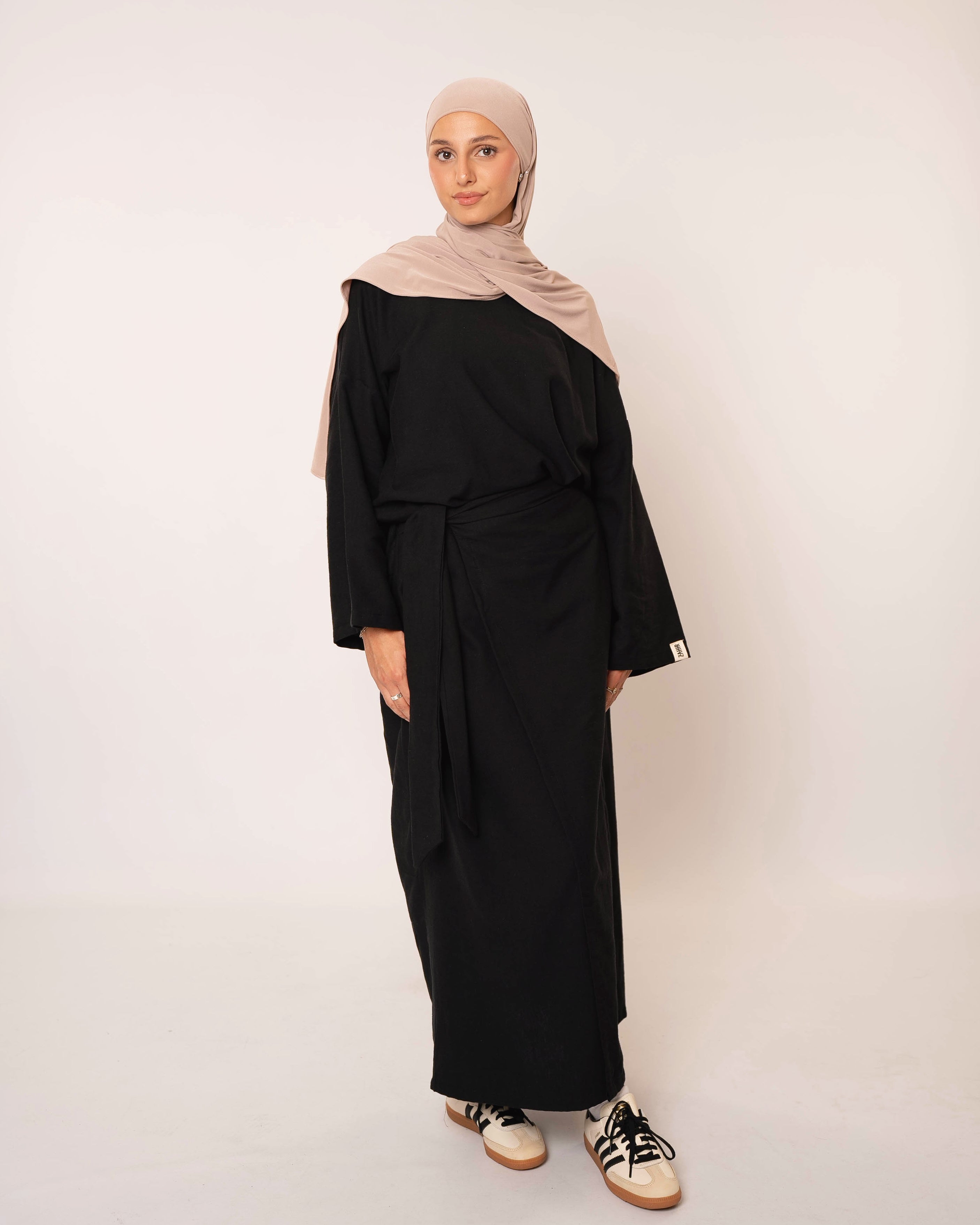 TASNIM LINEN SET BLACK