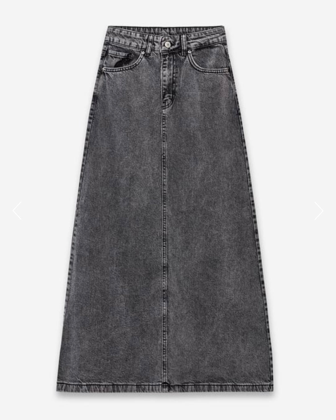 MAXI DENIM SKIRT