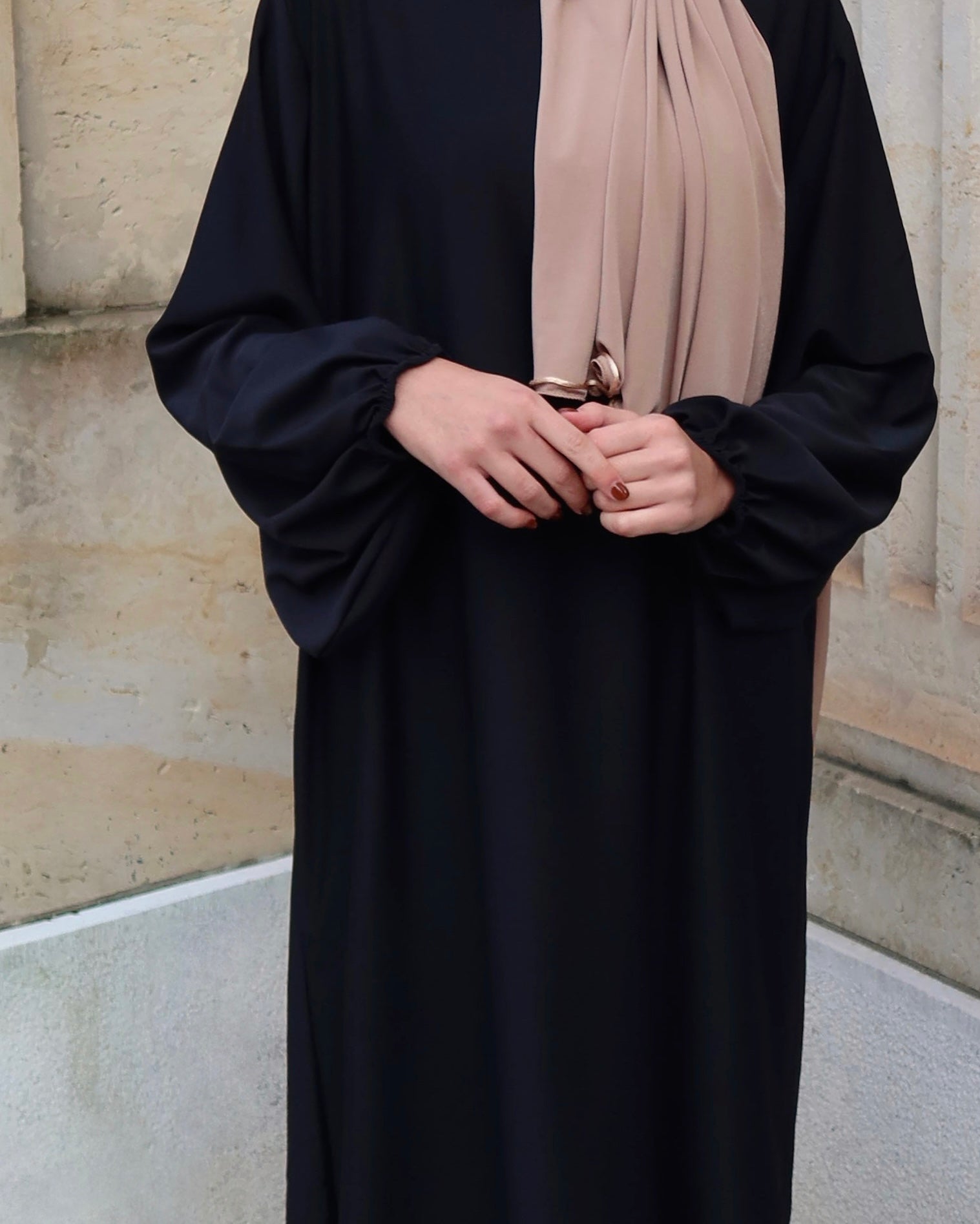 CASUAL ABAYA BROWN