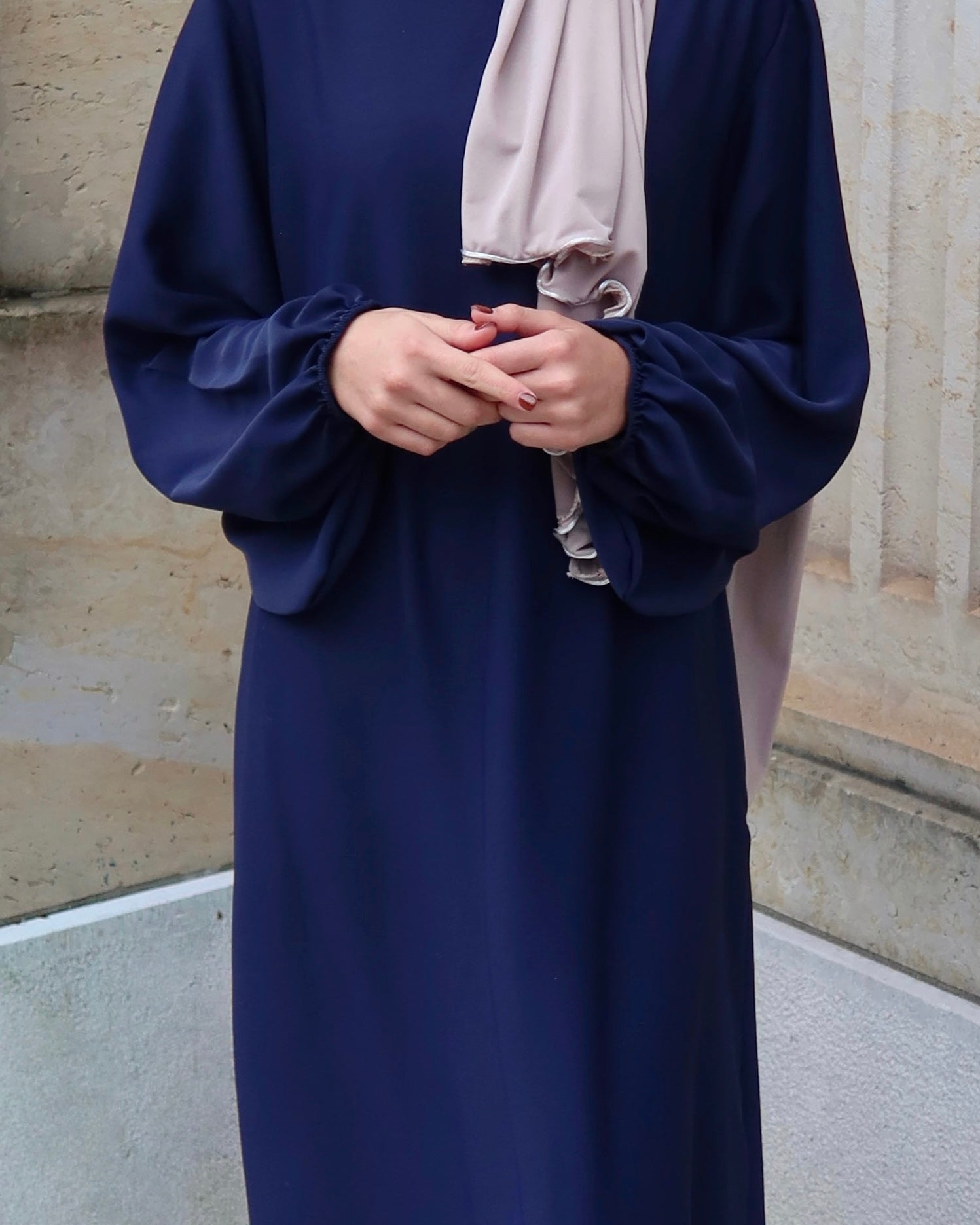 CASUAL ABAYA NAVY