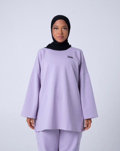 OVERSIZED TEE - LILA