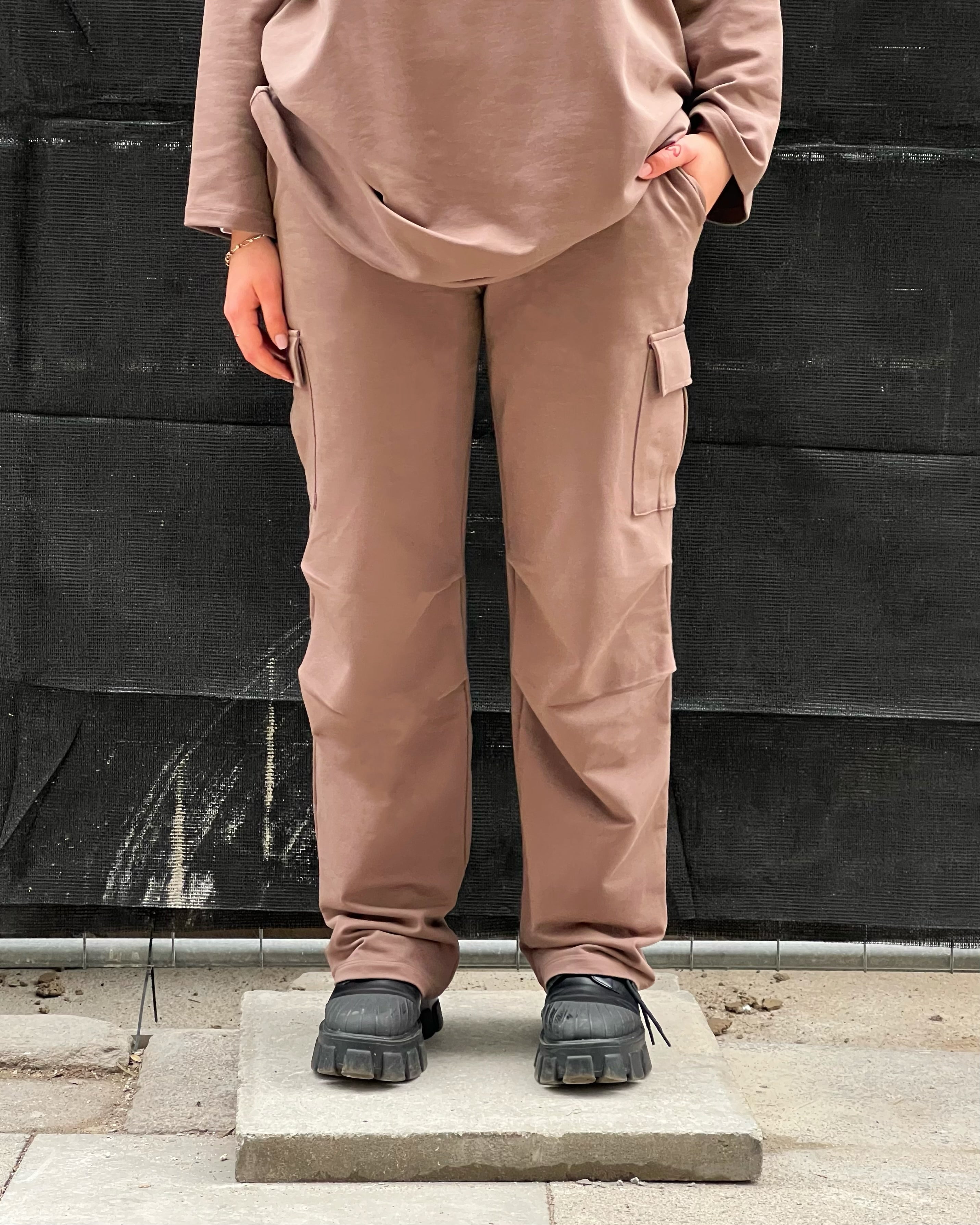 Baggy khaki cargo hot sale pants for mens